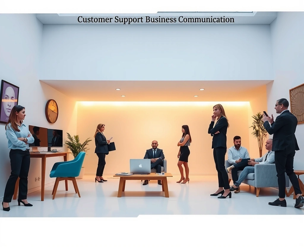 Professional office environment and customer support