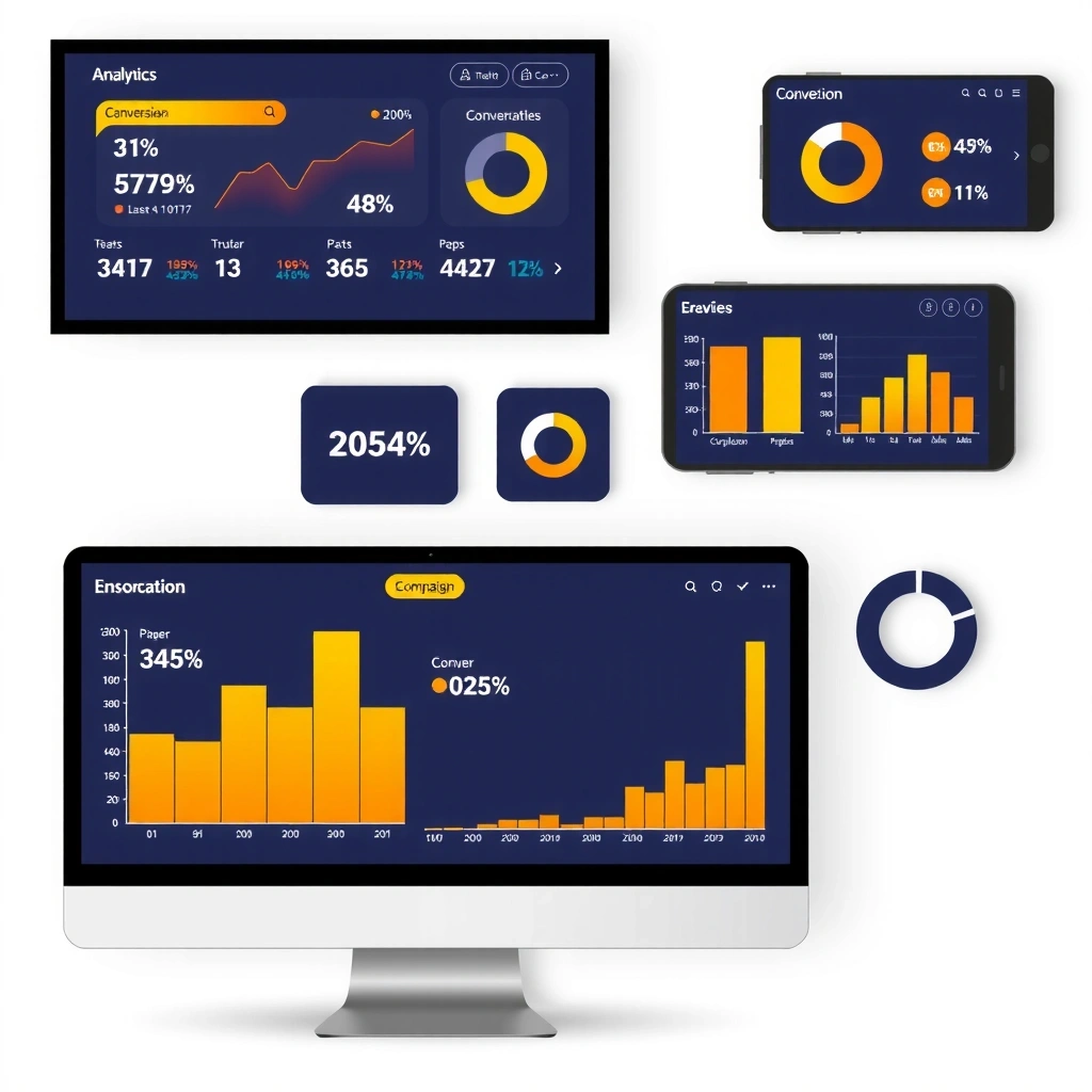 Advanced marketing analytics dashboard